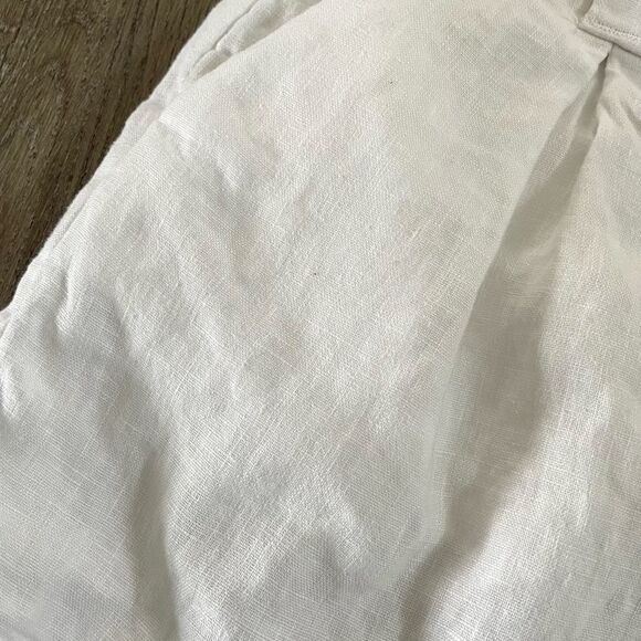 L'AGENCE Hillary Paperbag White Shorts - Size: 25 - Picture 8 of 9